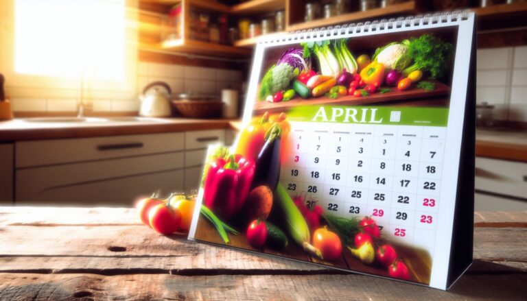 Calendrier des fruits et légumes d’avril